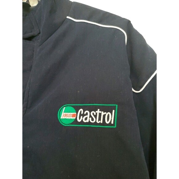 Vintage BMW Williams F1 Team Bomber Jacket Sport Racing Mens Sz Large Full Zip - Picture 6 of 16